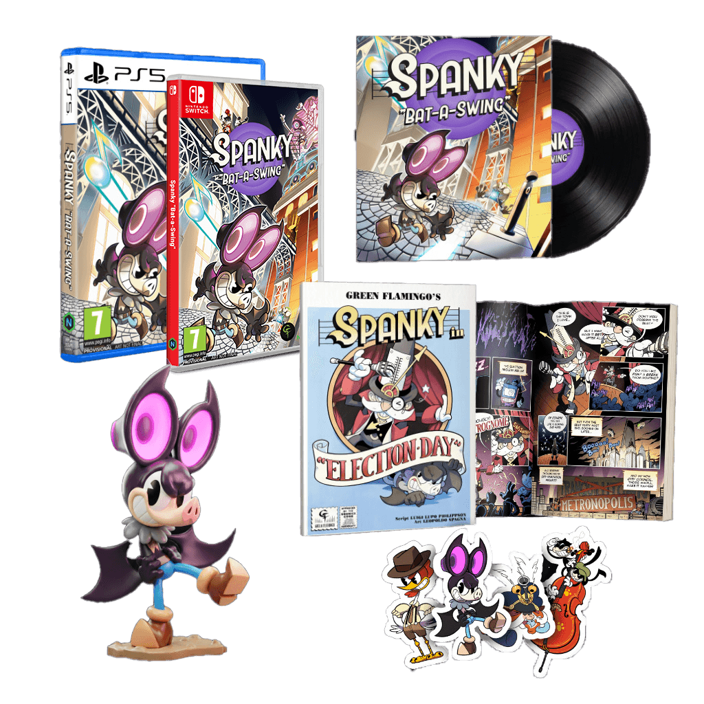 Spanky "Bat-a-Swing" Collector's Edition